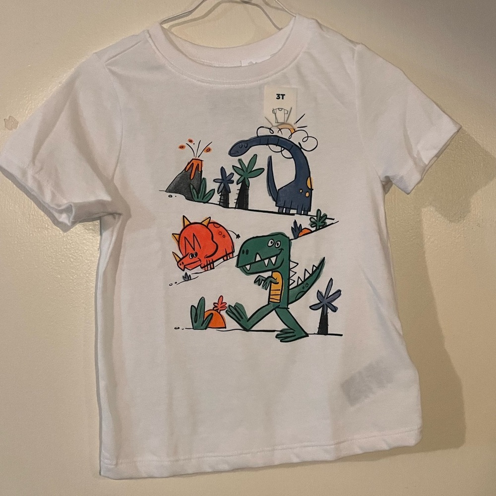NET toddler dinosaur tee